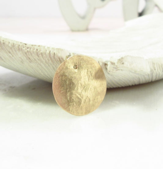 16mm gold jewelry tag 