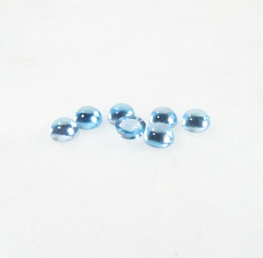 Blue Topaz Gemstone Natural Choose Your Size