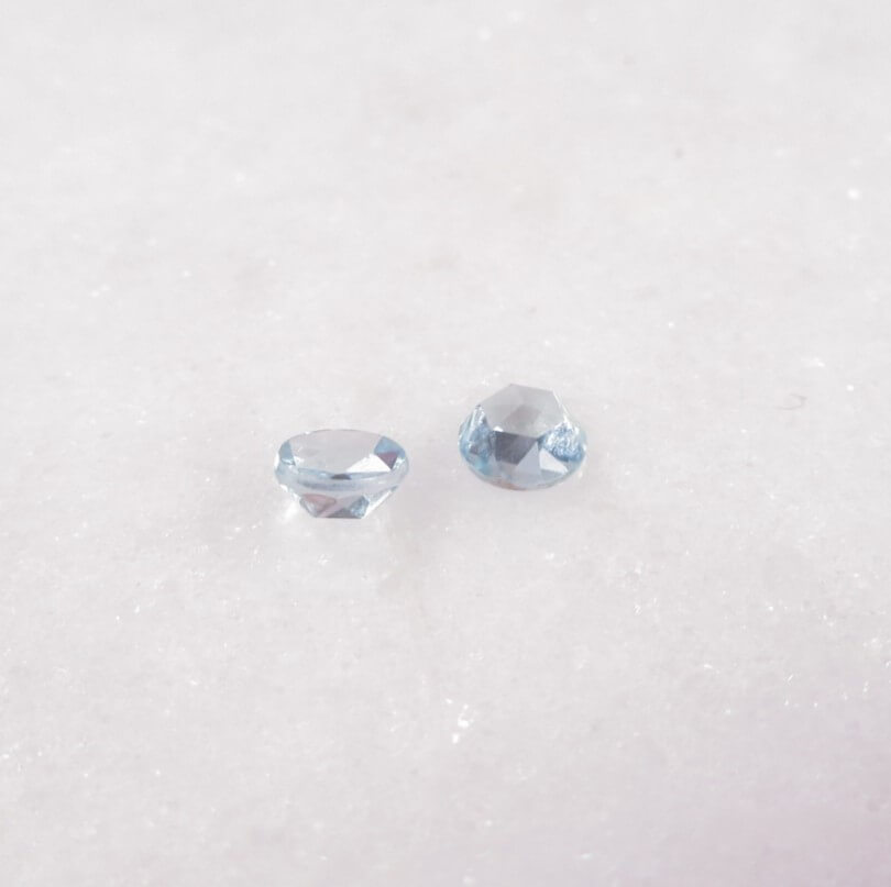 Blue Topaz Faceted Gemstone Natural Choose Your Size