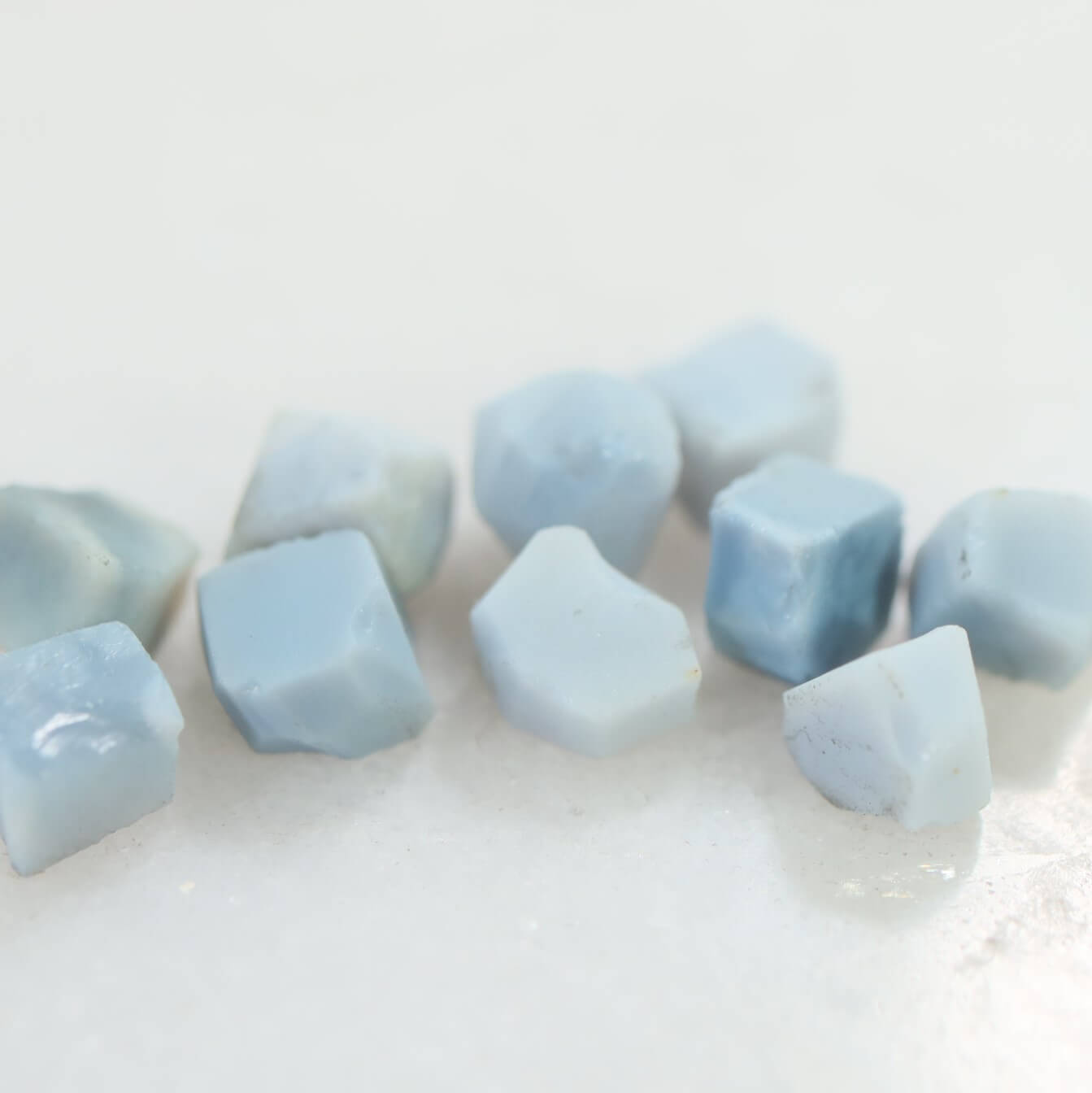 Raw Gemstone Natural 4-6mm Blue Opal