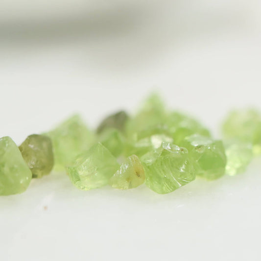 Raw Gemstone Natural 4-6mm Peridot