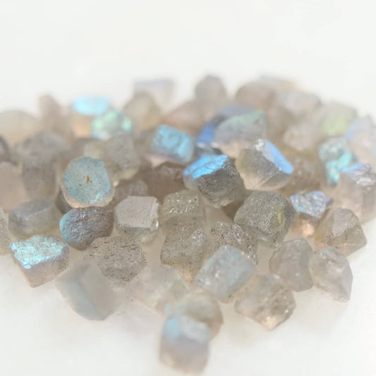 Raw Gemstone Natural 4-6mm Labradorite