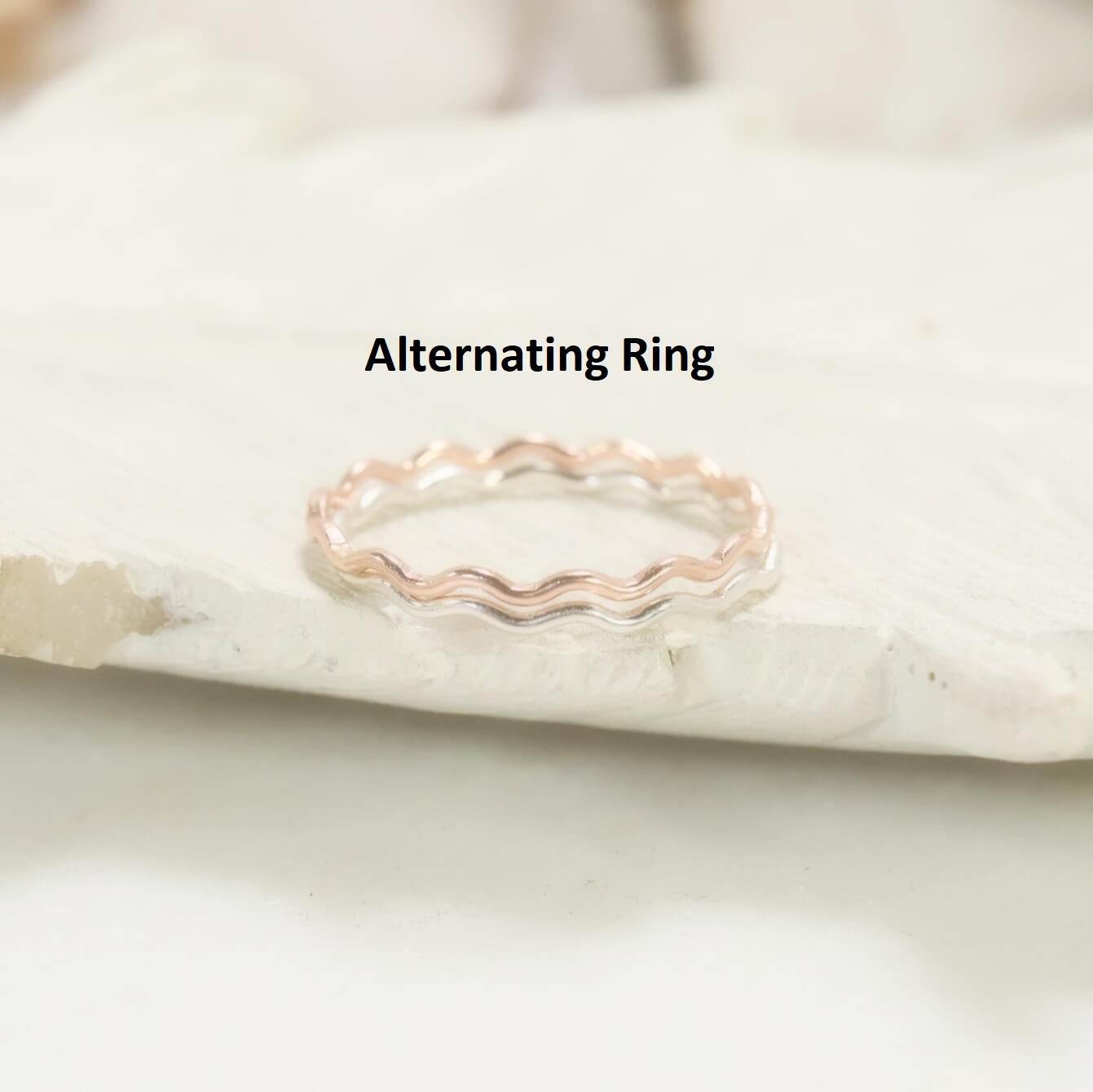 Thin Band Rings - 1mm, Choose Your Size and Texture